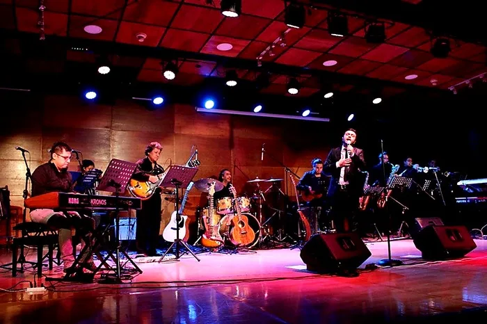 Miguel Asenjo en la Escuela Moderna de Música, Vitacura, Santiago 2017