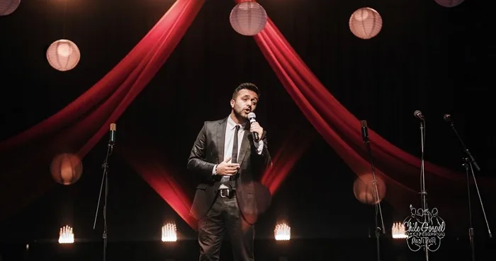 Miguel Asenjo cantando en vivo, Talcahuano 2019