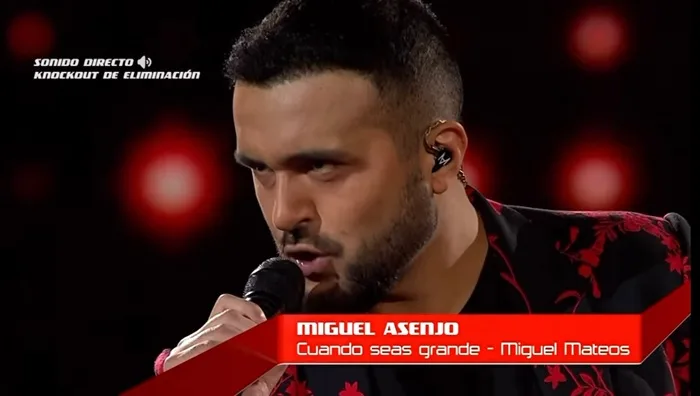 Miguel Asenjo en The Voice Chile, Chilevisión 2022